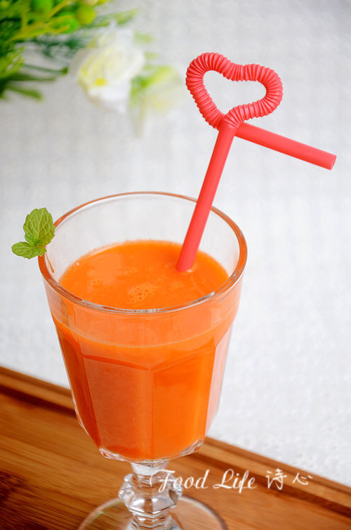 【胡萝卜橙子汁】的做法步骤：6